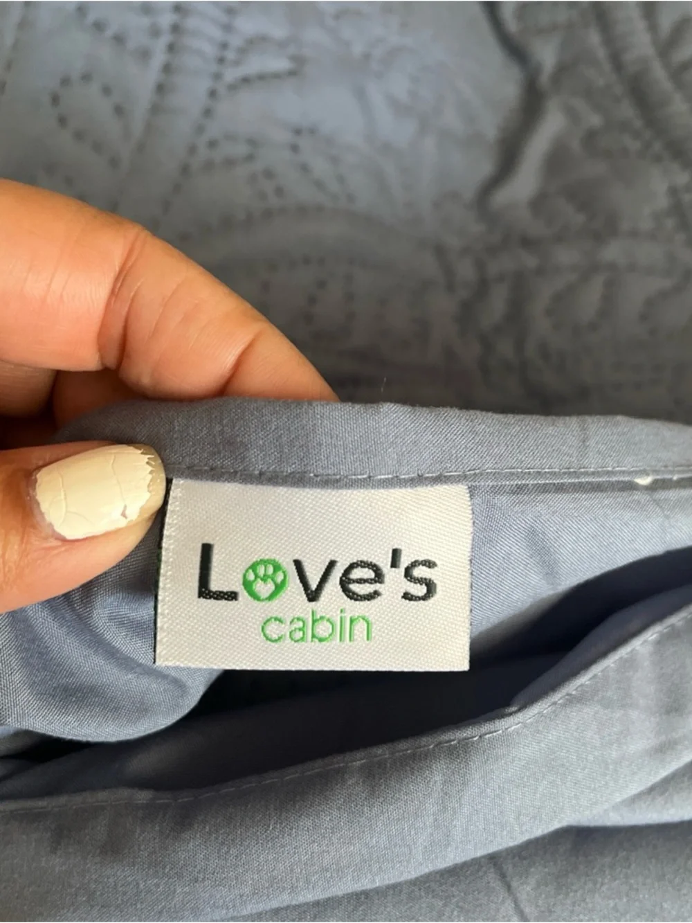 Love's Cabin 2 Quilted Pillow Shams 25” x 29.5
